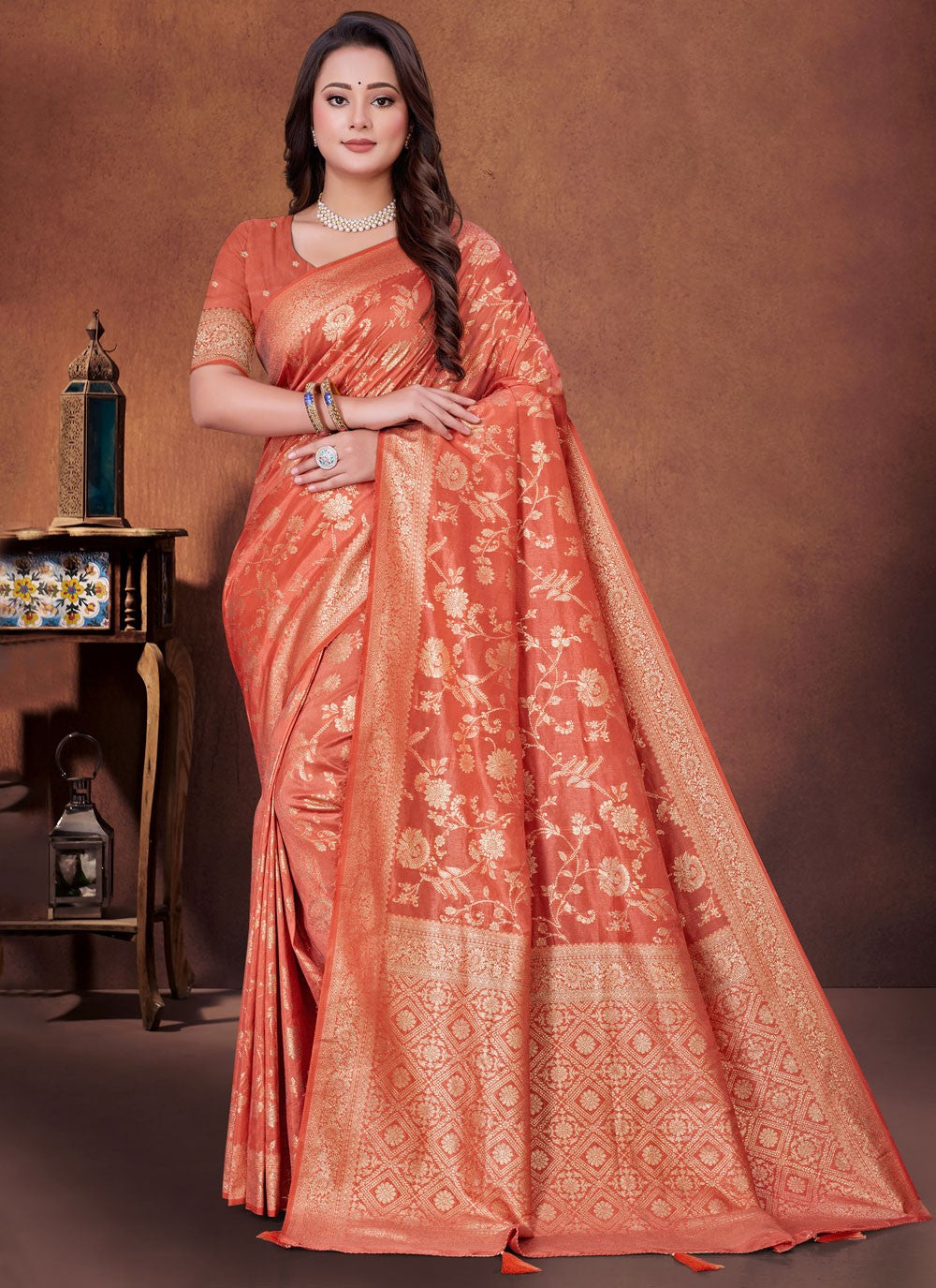 Classic Zari Silk Saree - S9520