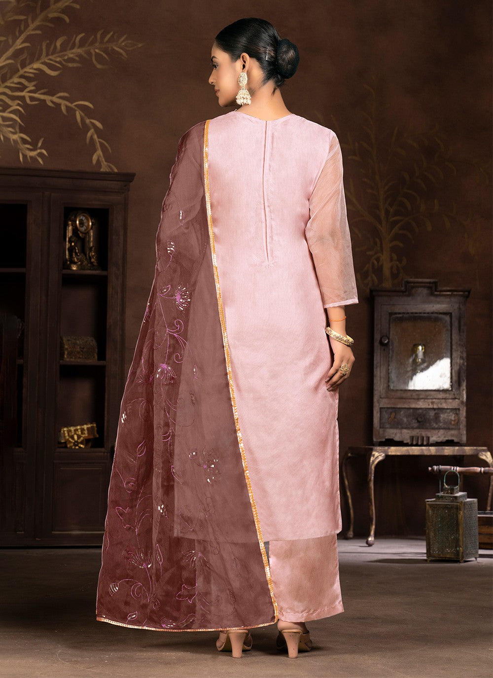 Art Silk Salwar Suit - T1990