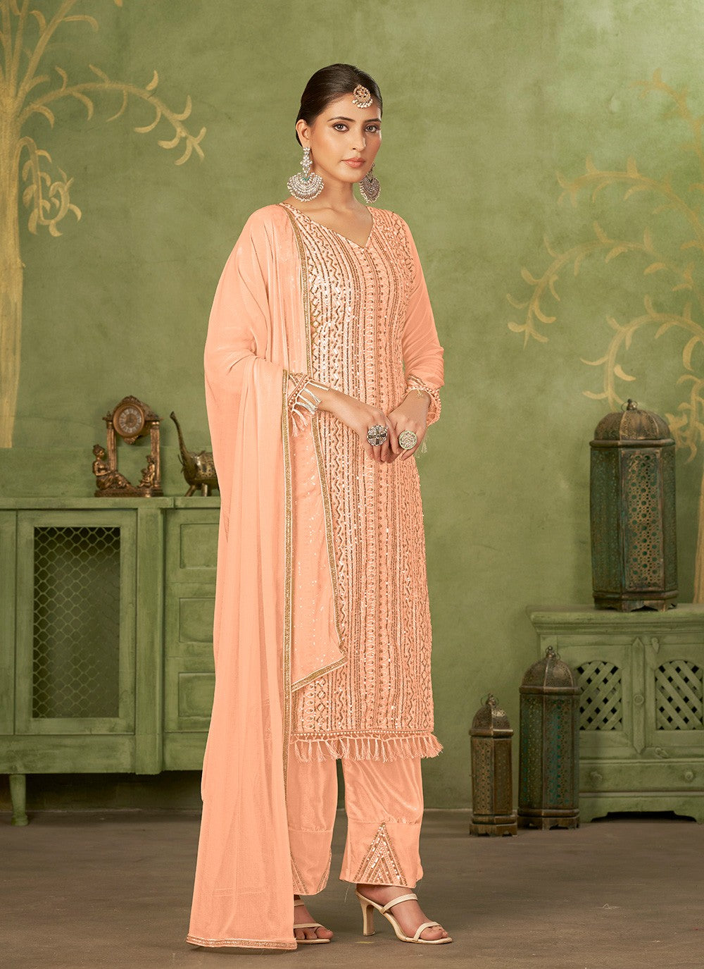 Georgette Salwar Suit - T2706