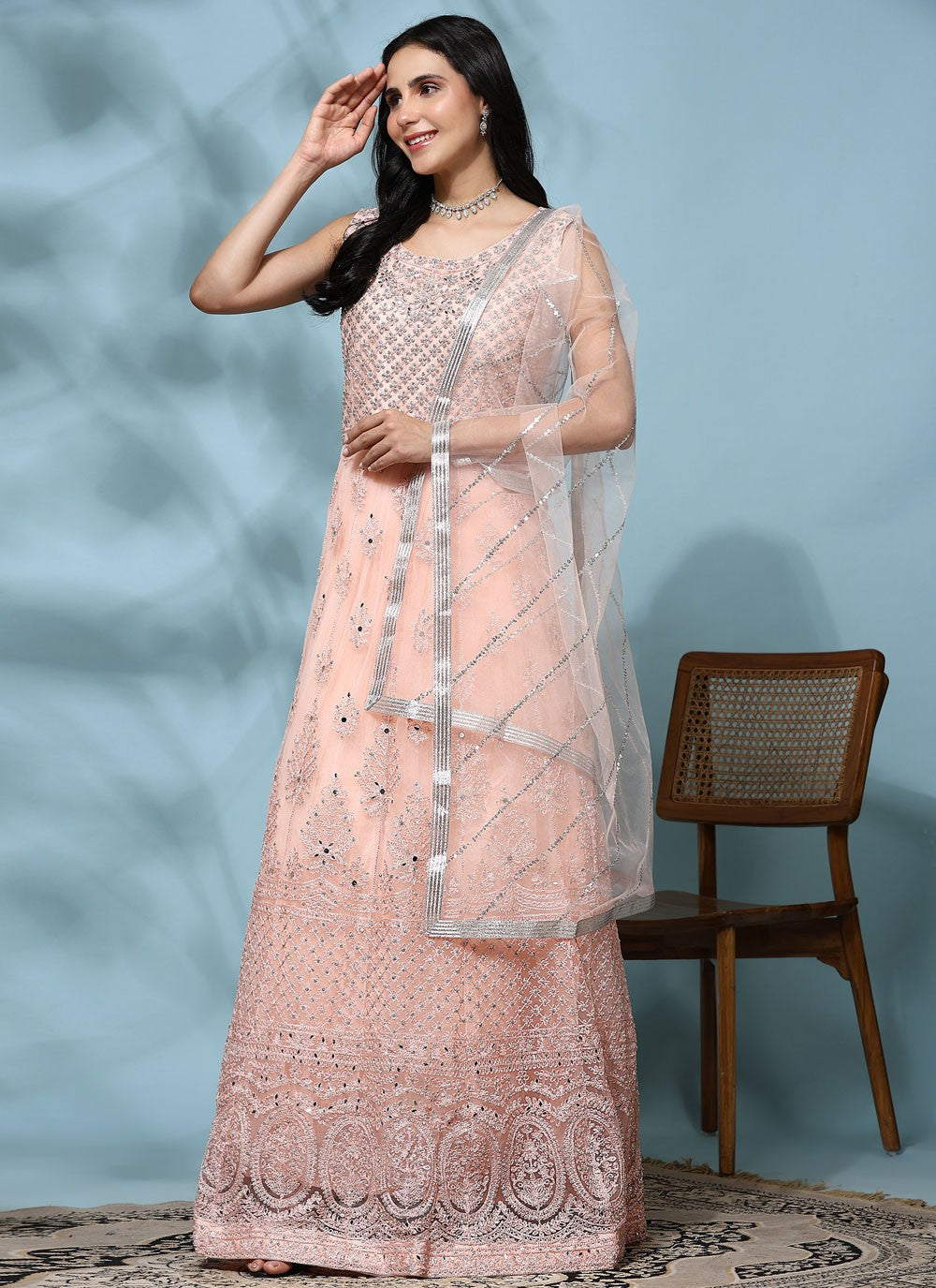 Net Gown - G1434