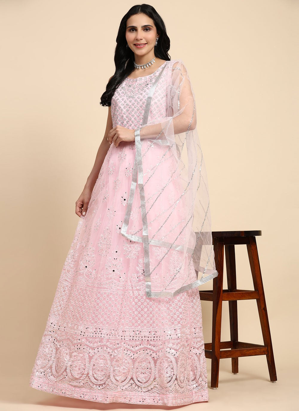 Net Gown - G1434