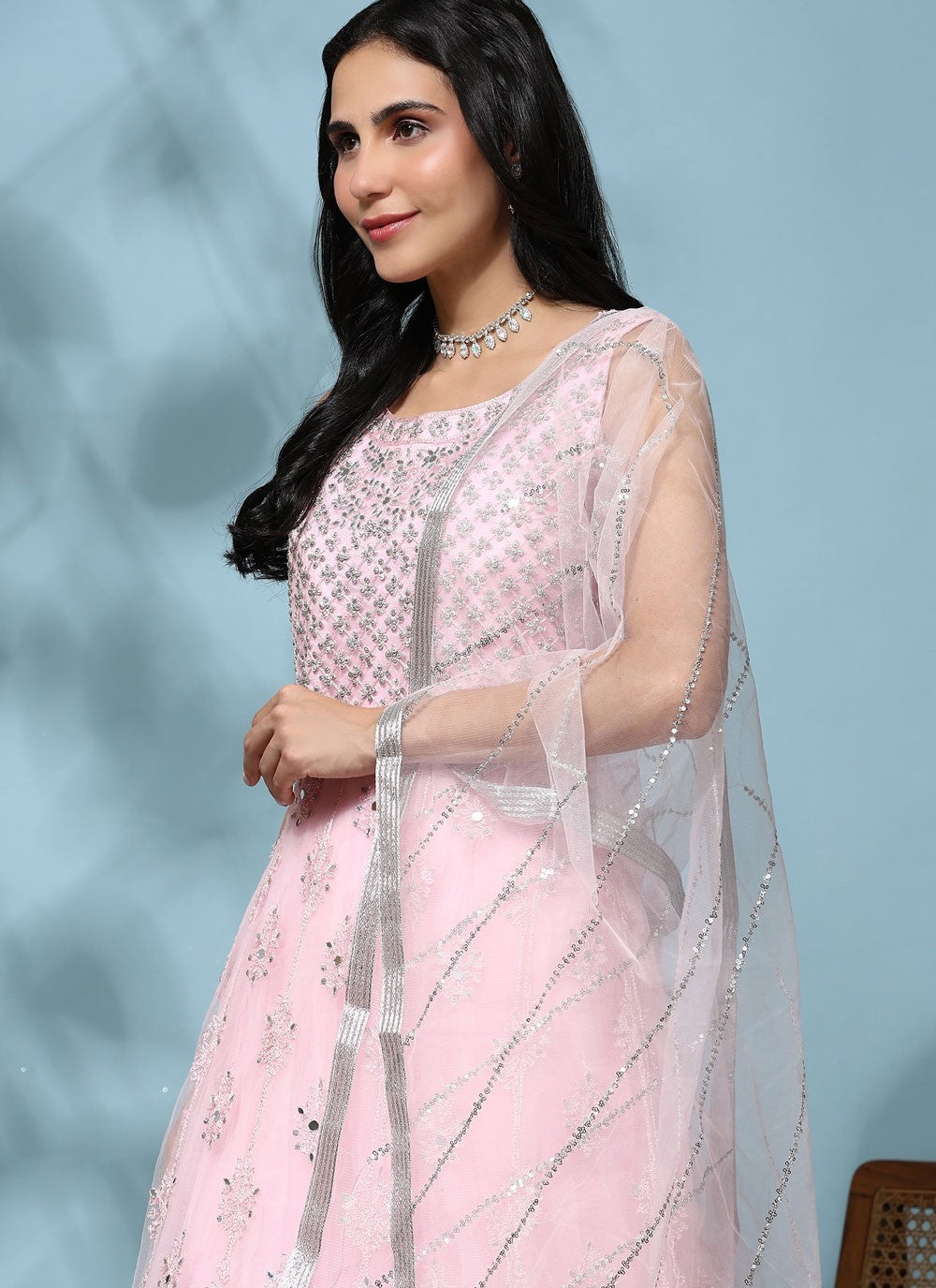 Net Gown - G1434