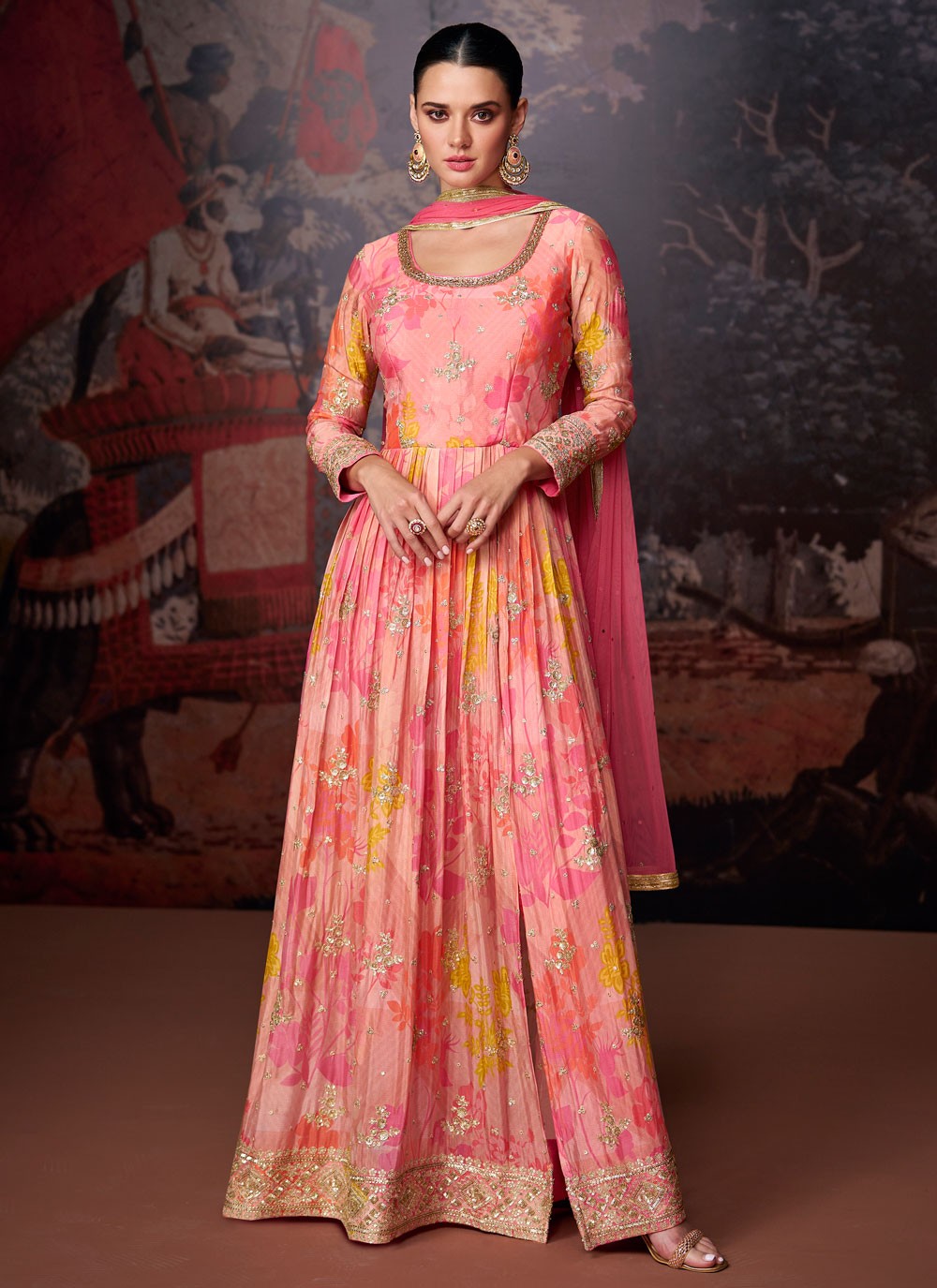Georgette Salwar Suit - T1593