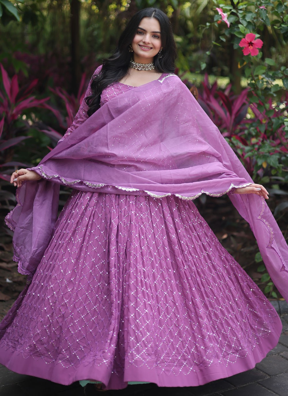 Faux Georgette Gown - G1251