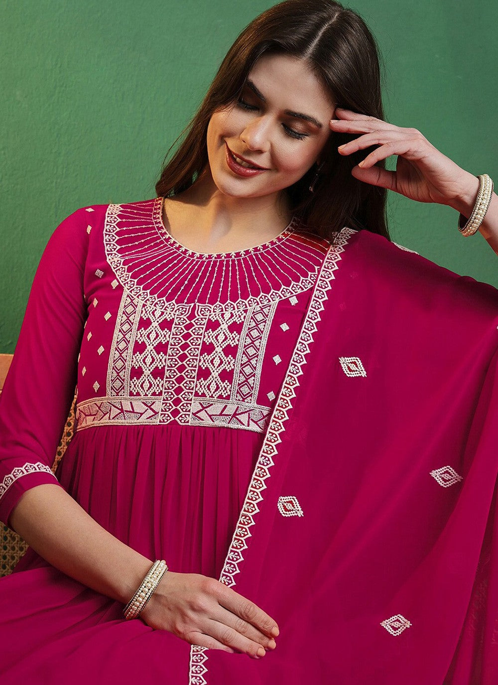 Georgette Salwar Suit - T2648