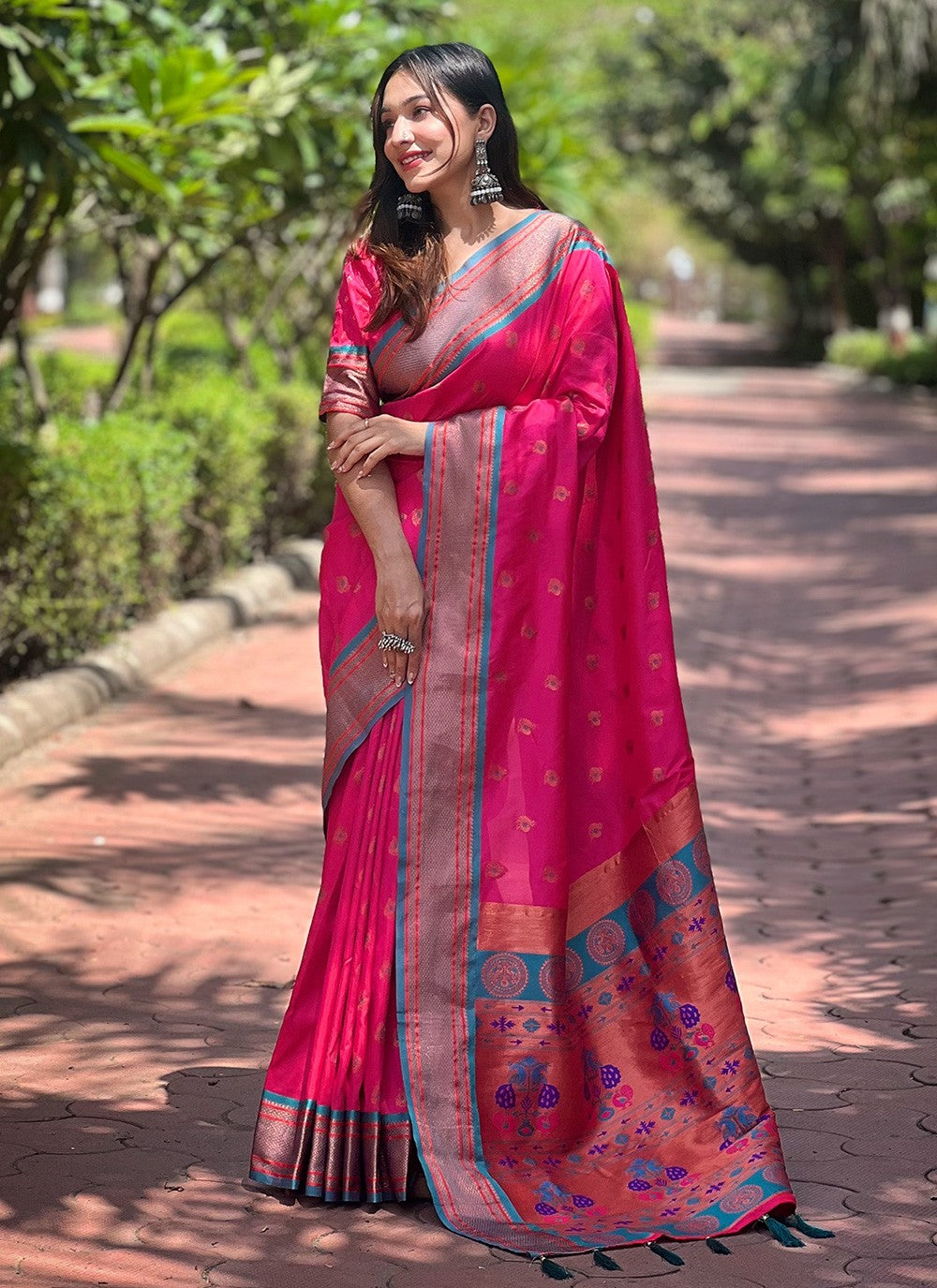 Classic Woven Silk Saree - S8072