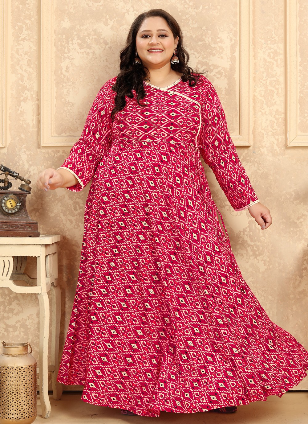 Rayon Gown - G1214