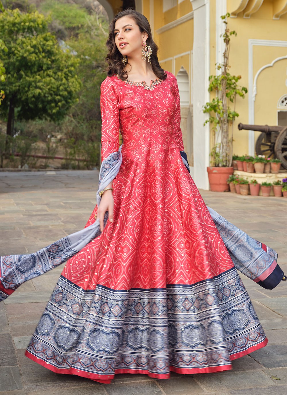 Silk Gown - G1379