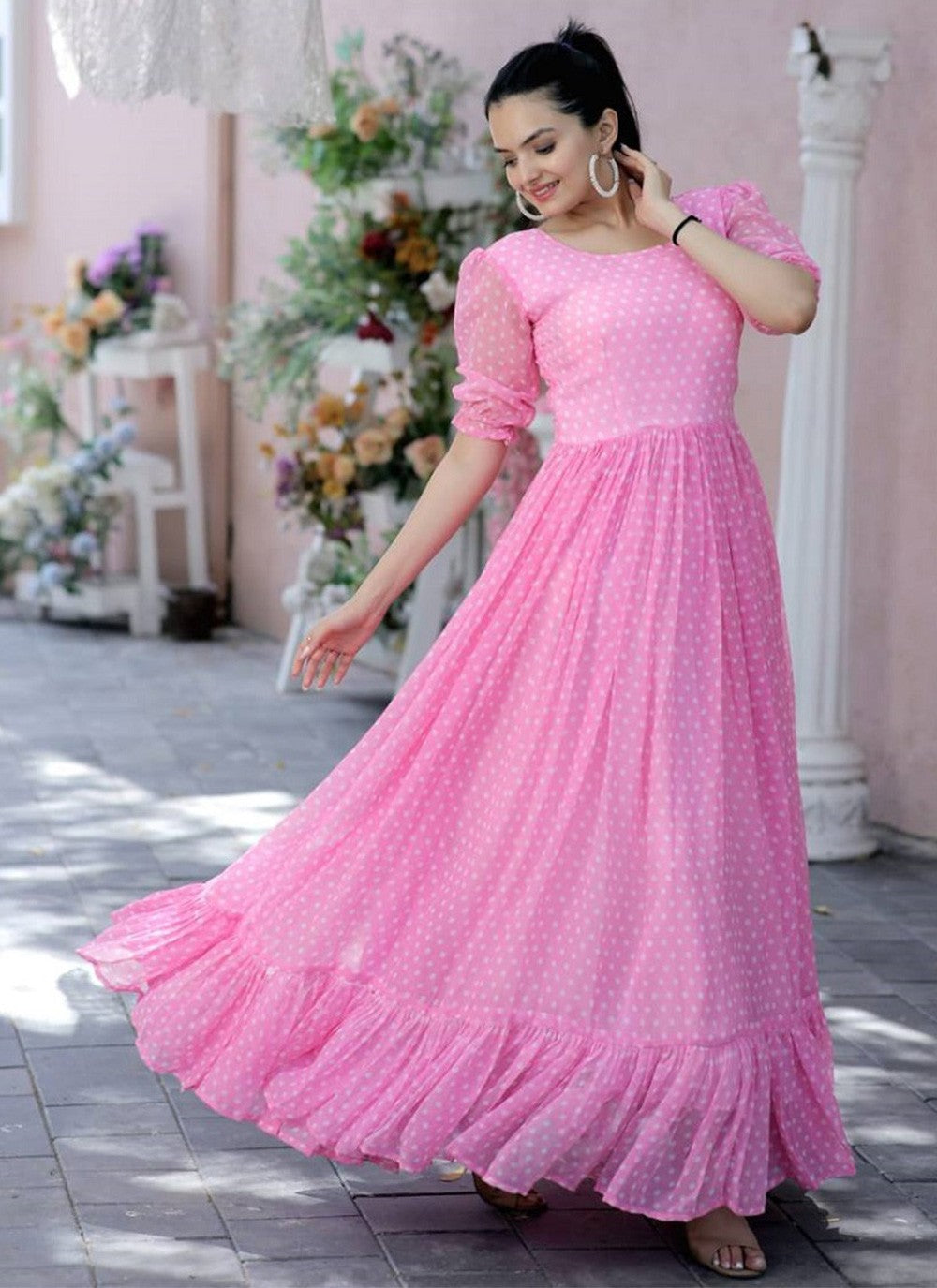 Georgette Gown - G1127