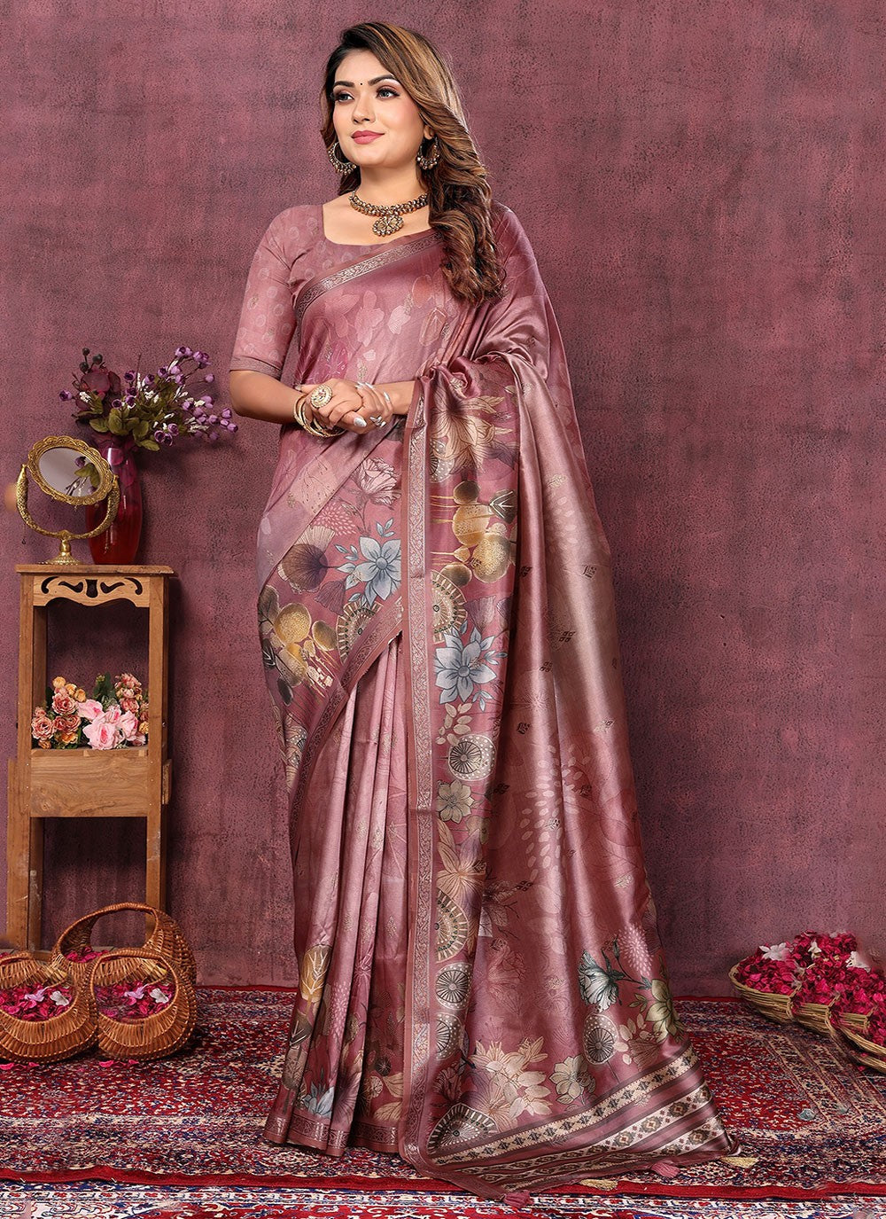 Classic Weaving Zari Silk Saree - S7051