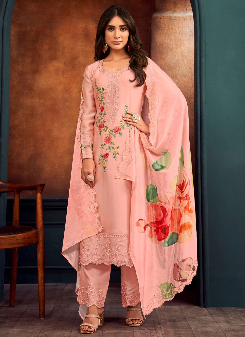 Georgette Salwar Suit - T3243