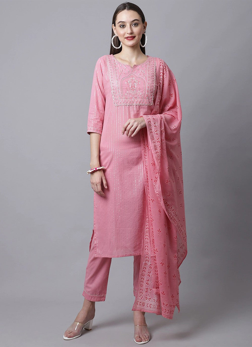 Cotton Salwar Suit - T881