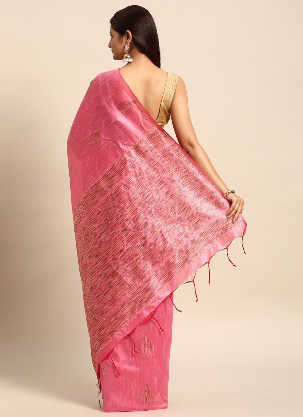Woven Handloom Silk Saree - S11871