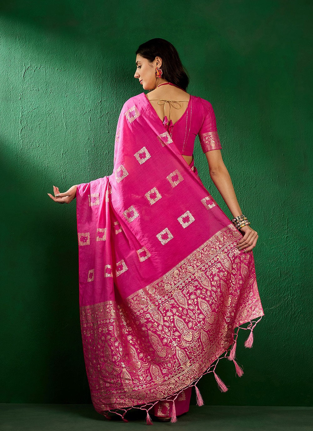 Casual Woven Art Silk Saree - S7308