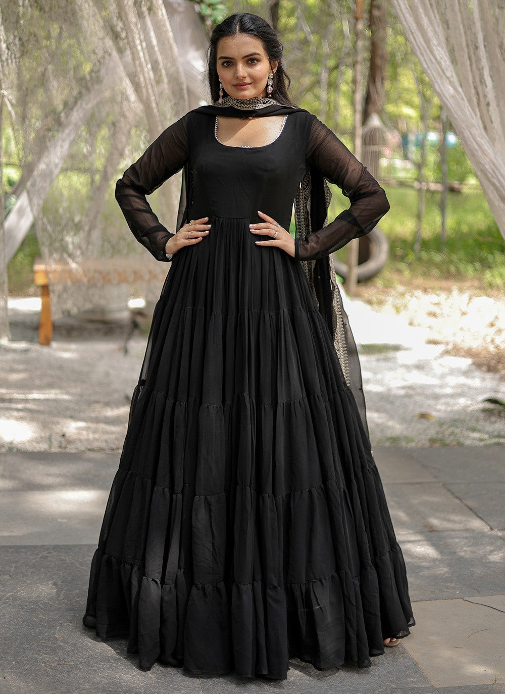 Georgette Gown - G1187