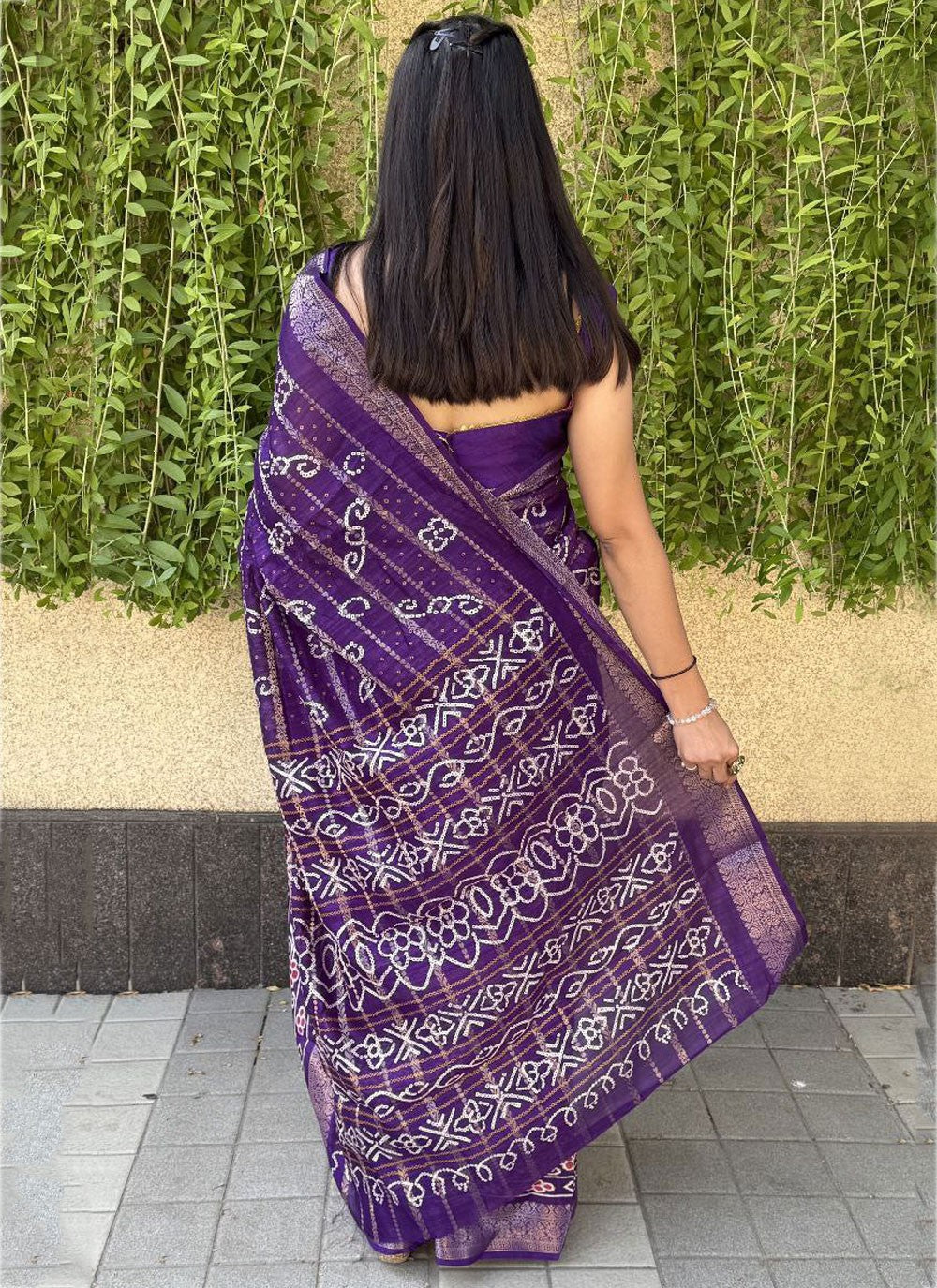 Printed Cotton Silk Saree - S11962