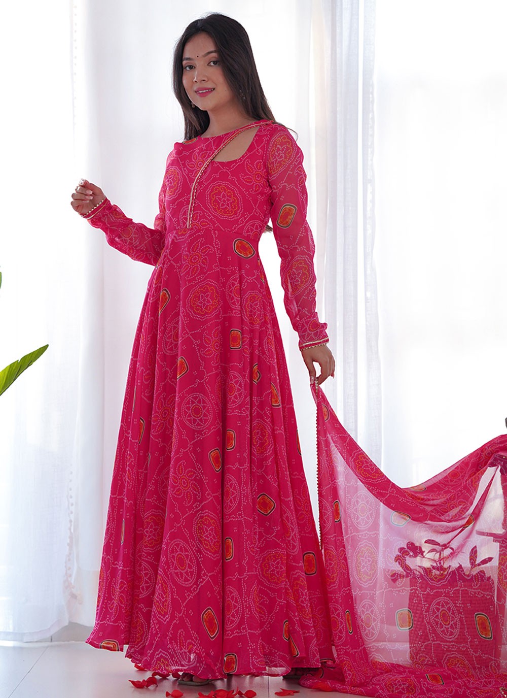 Organza, Silk Gown - G1483
