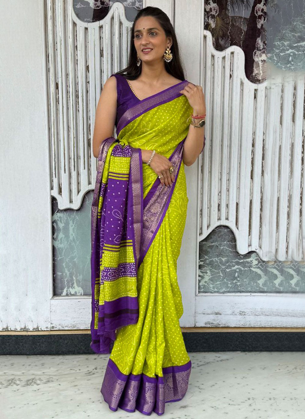 Printed Crepe Silk Saree - S11727
