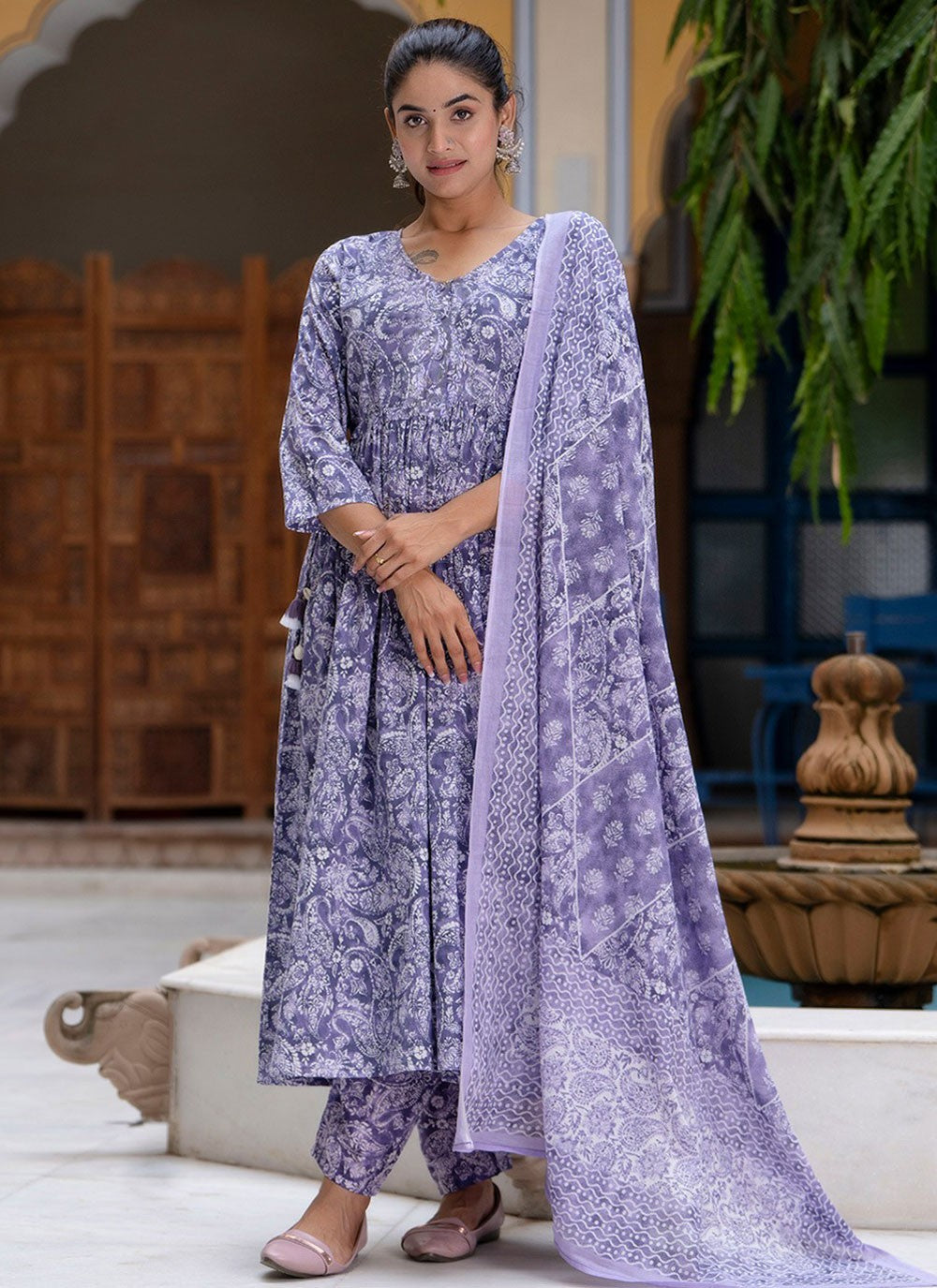 Cotton Salwar Suit - T3735
