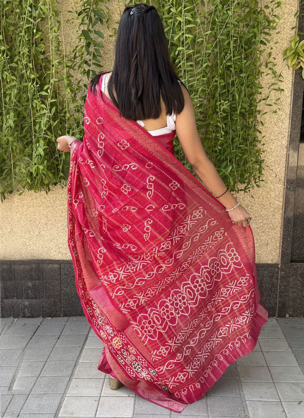 Printed Cotton Silk Saree - S11962