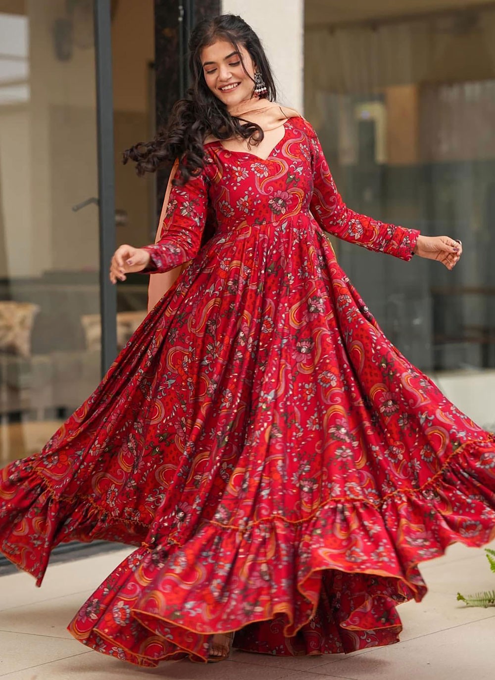 Rayon Festival, Party Gown G19860