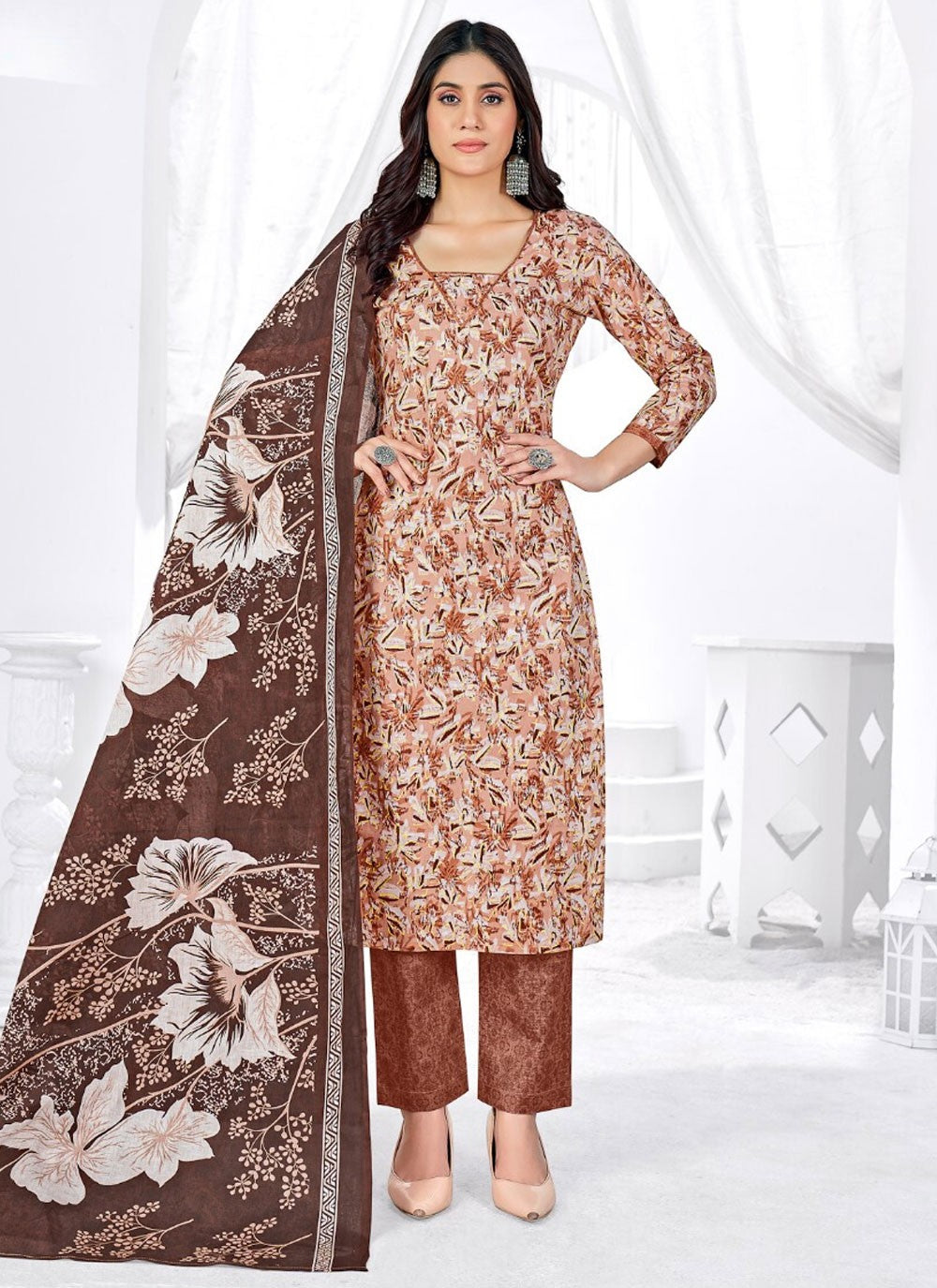 Cotton Salwar Suit - T3947