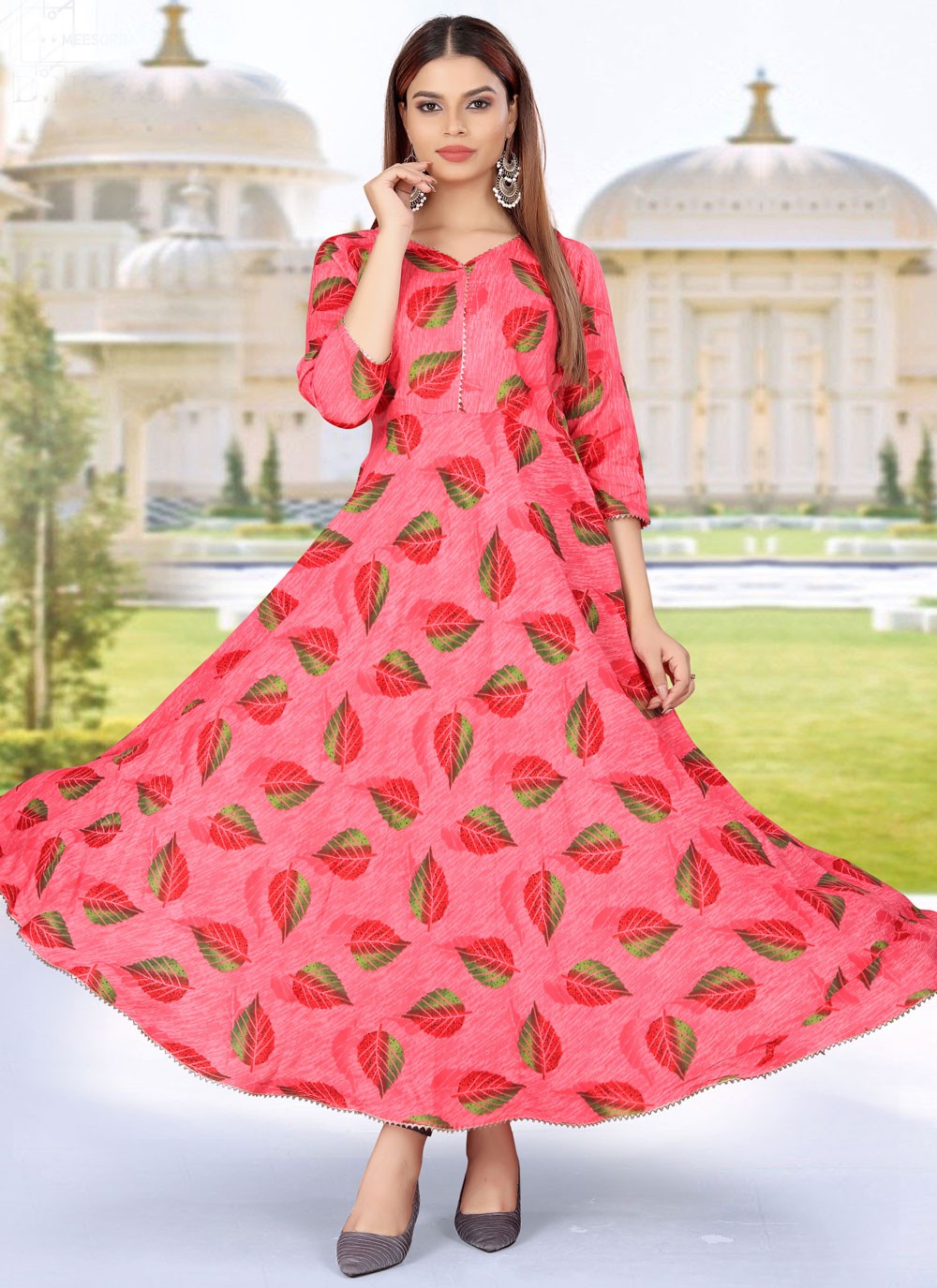 Rayon Gown - G1667