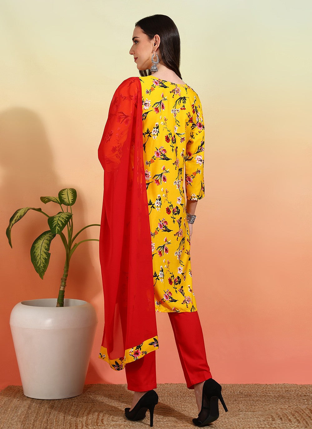 Archive Printed 316237 Yellow T6668