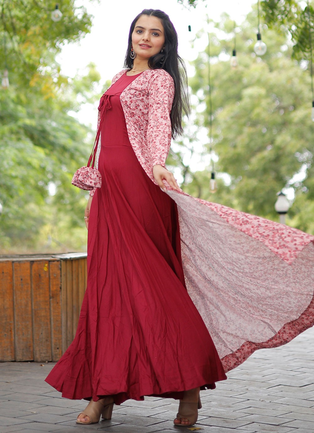 Rayon Gown - G1304