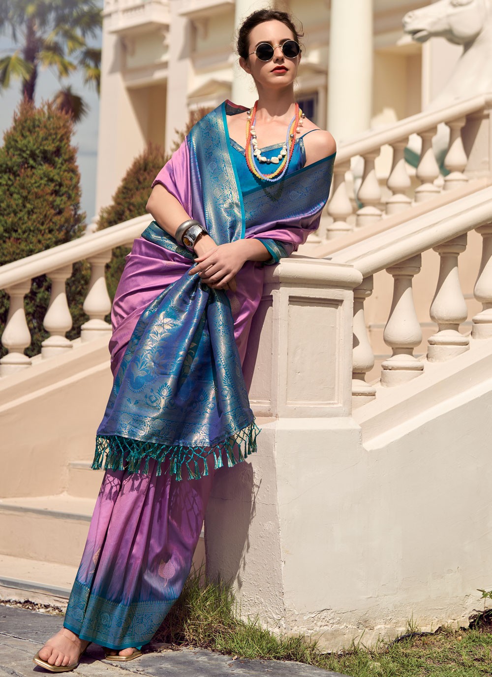 Weaving Zari Pure Silk Saree - S11970