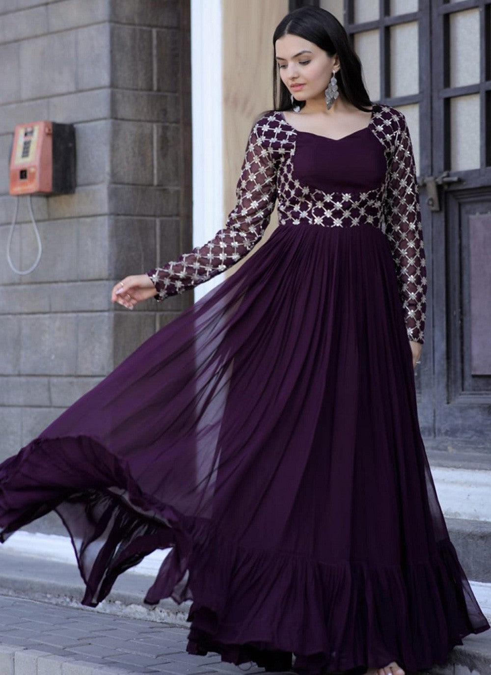 Georgette Gown - G1127