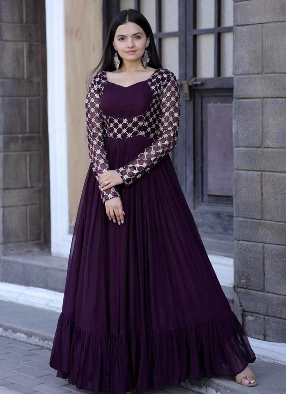 Georgette Gown - G1127