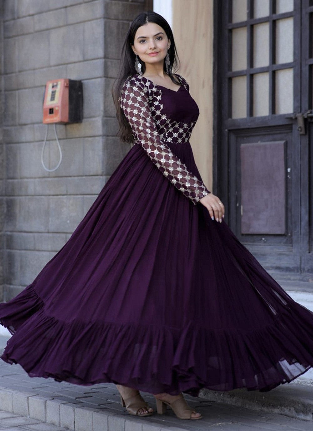 Georgette Gown - G1127