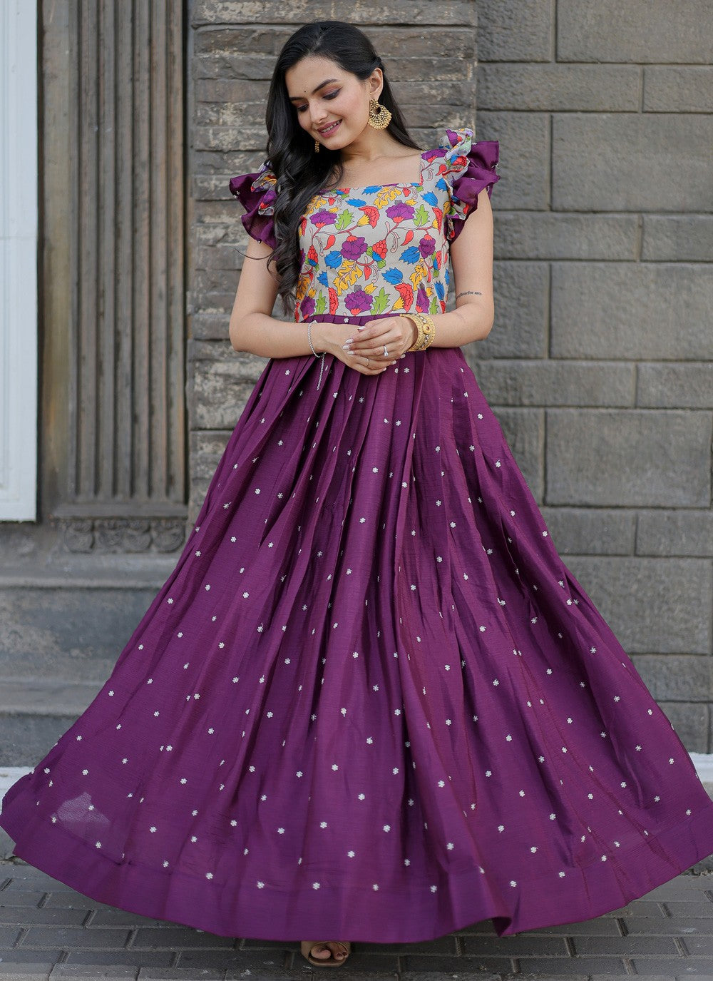 Chinon, Muslin Gown - G1168