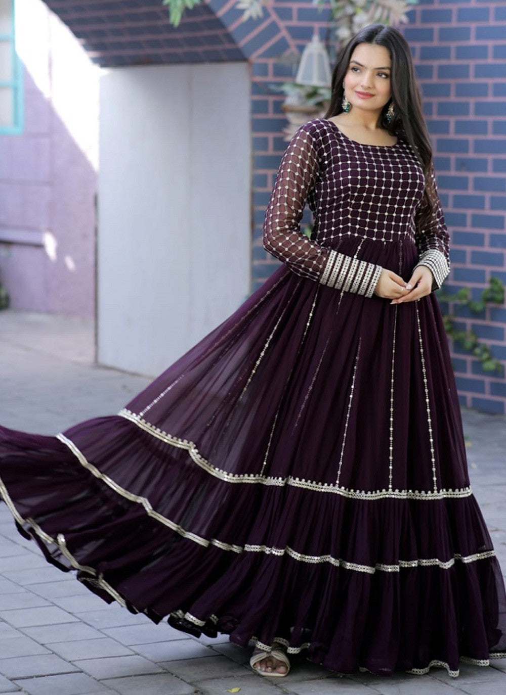 Georgette Gown - G1140