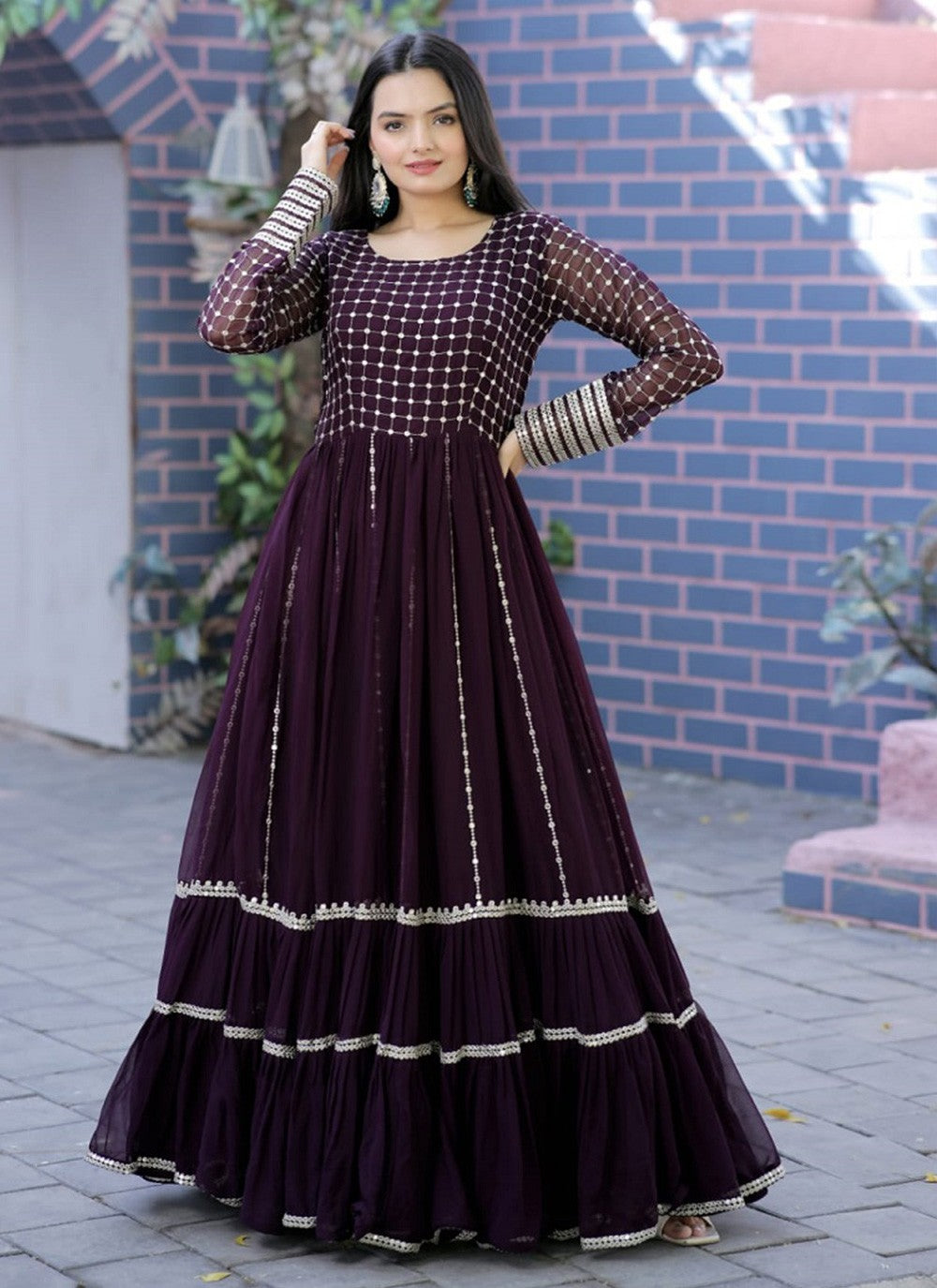 Georgette Gown - G1140