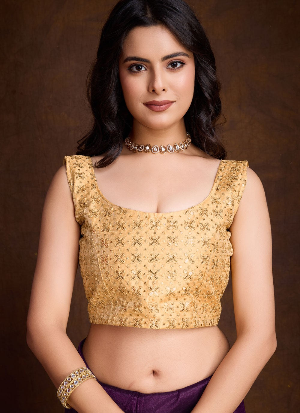 Classic Border Work Silk Saree - S8363