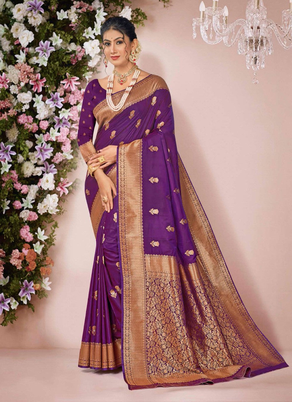 Traditional Woven Silk Saree - S7350