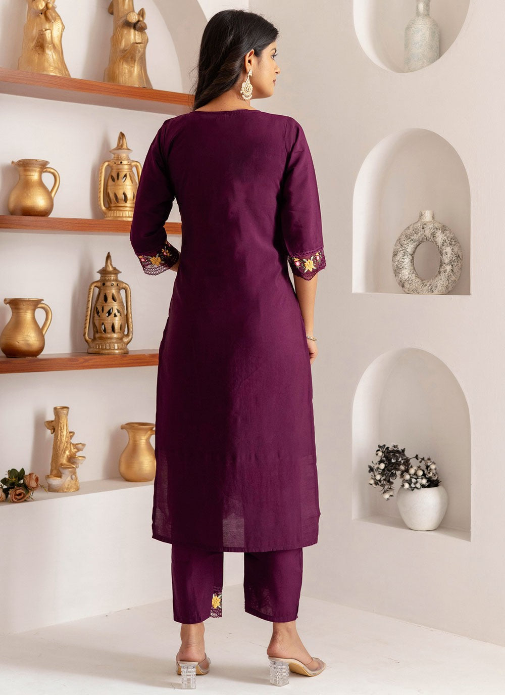 Archive Embroidered 316440 Purple T6719