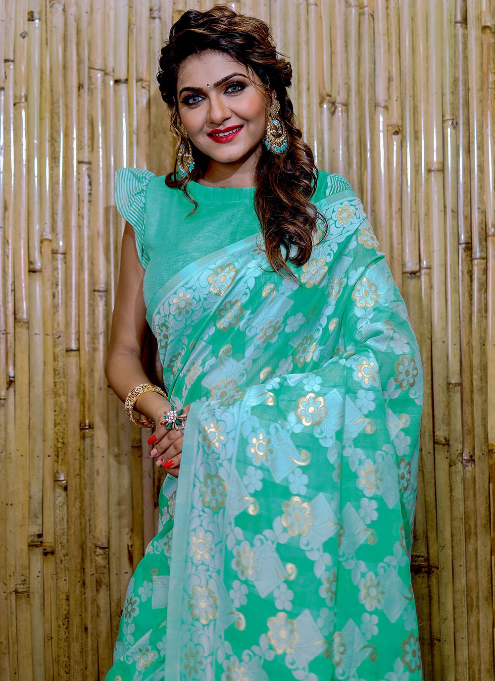 Classic Woven Cotton Saree - S6053