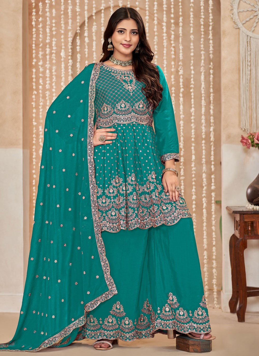 Chinon Salwar Suit - T3248