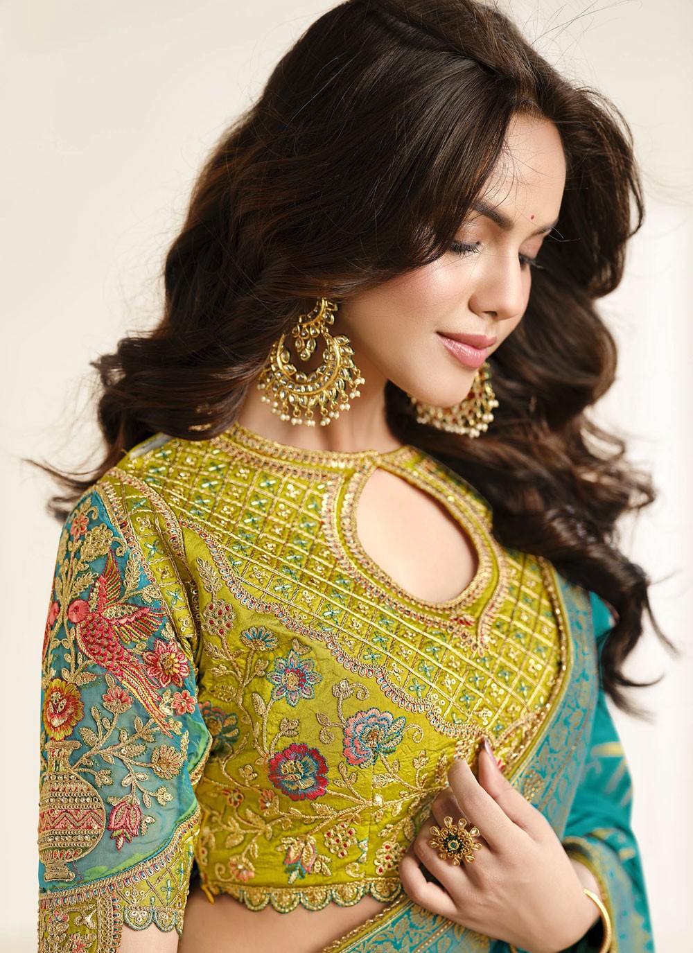 Rama Silk Classic Saree Fancy Work, Weaving Zari, Zari S18846