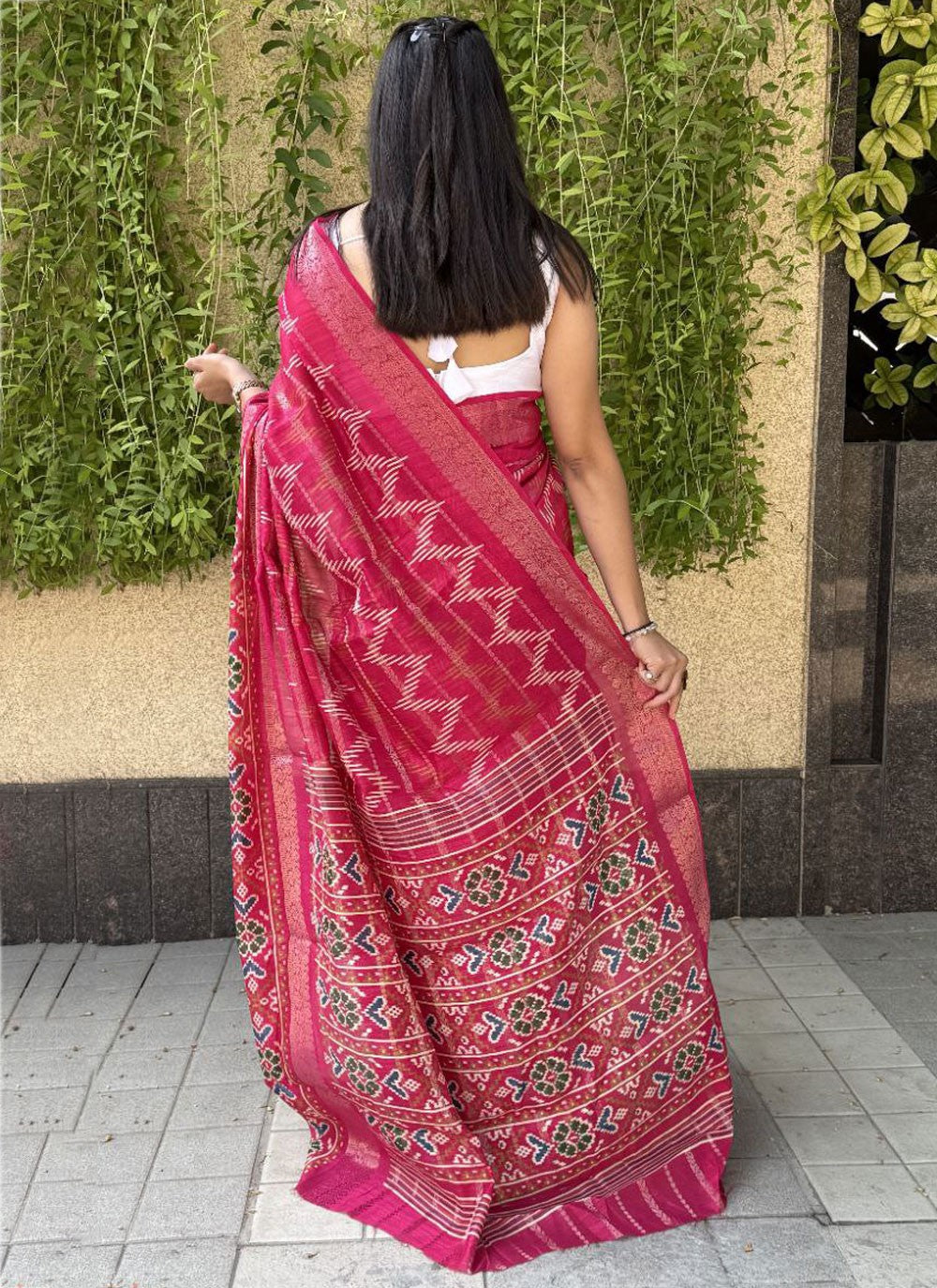 Printed Cotton Silk Saree - S11962