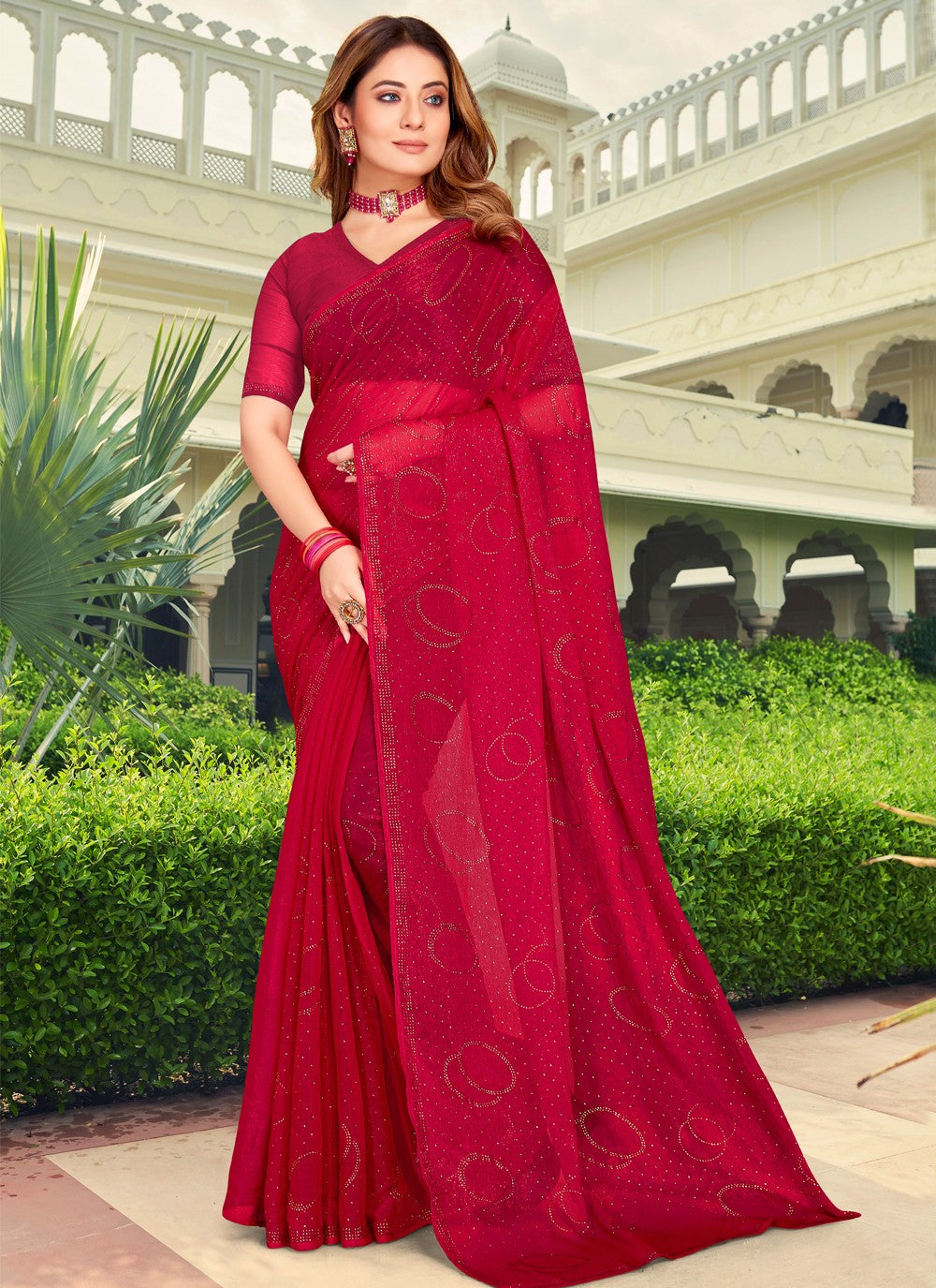 Classic Stones Silk Saree - S3780