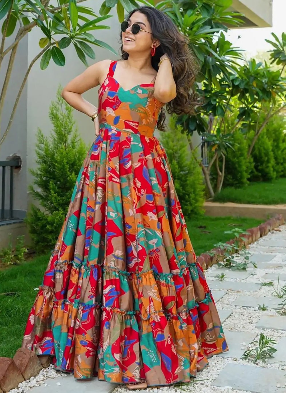 Rayon Gown - G1529