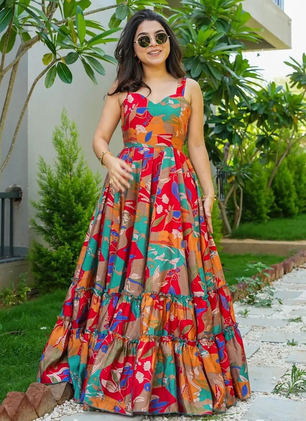 Rayon Gown - G1529