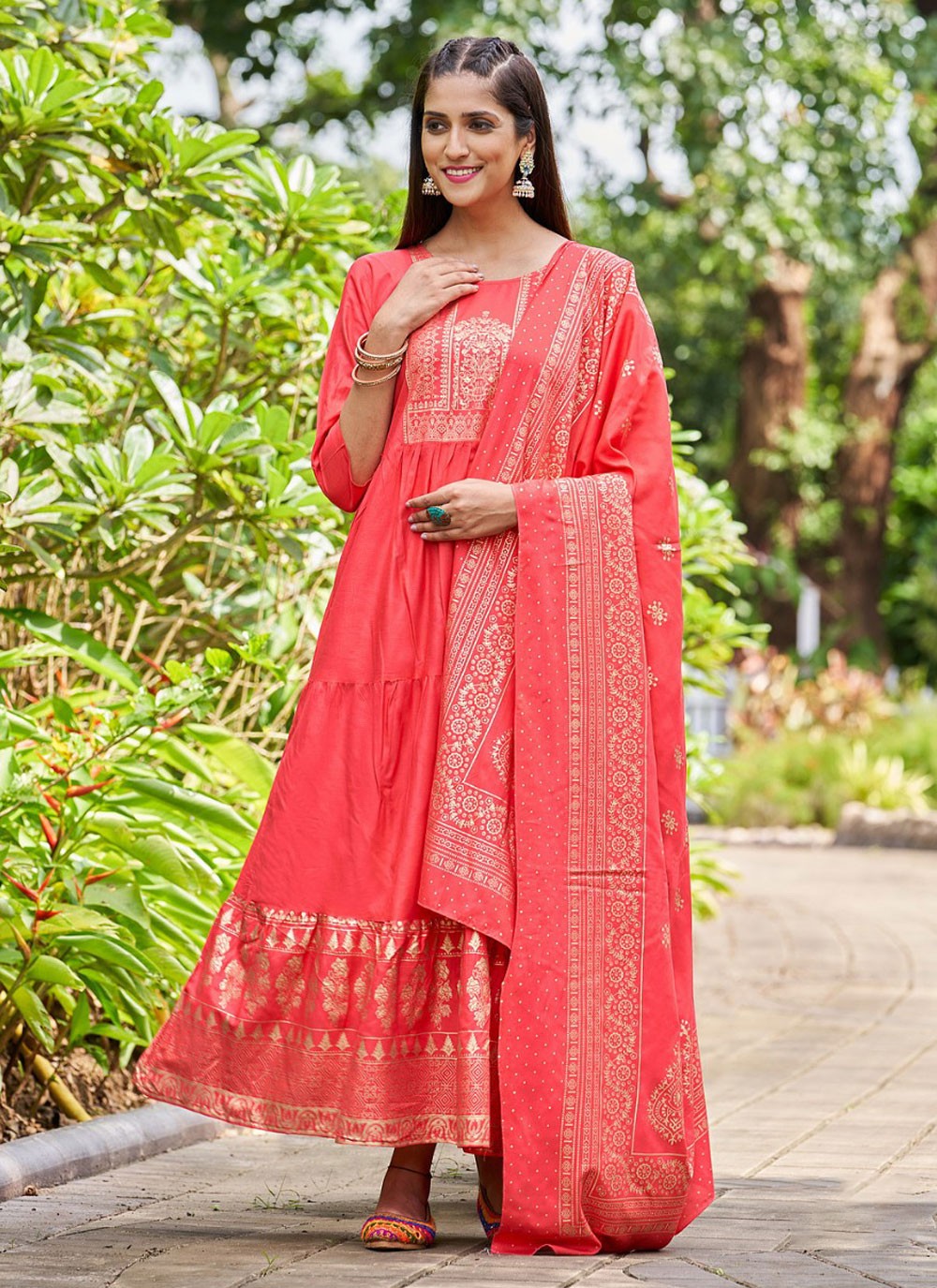 Rayon Gown - G1151