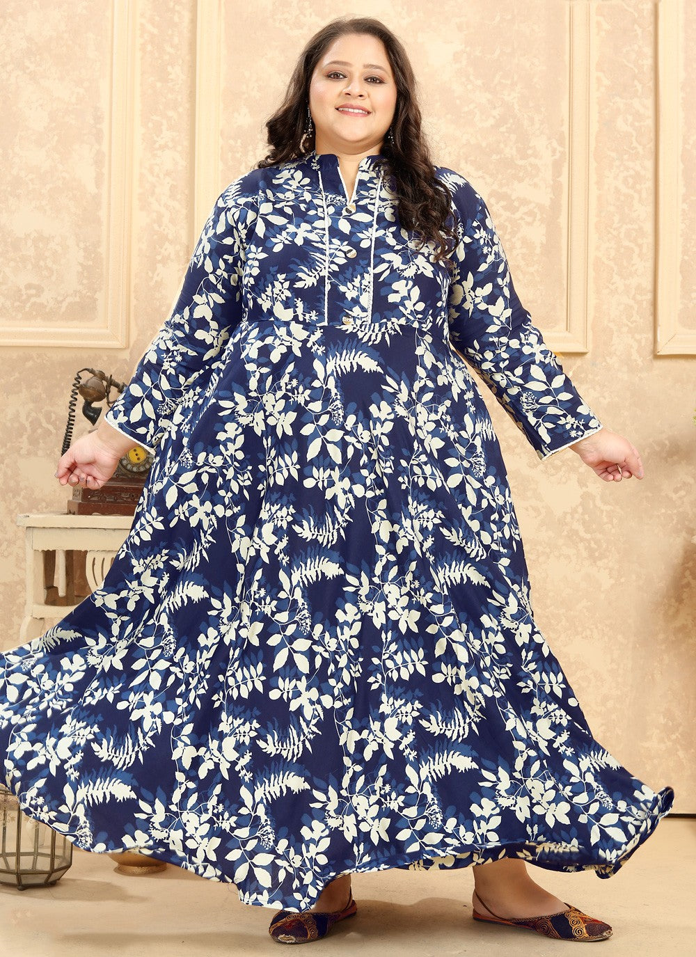Rayon Gown - G1214