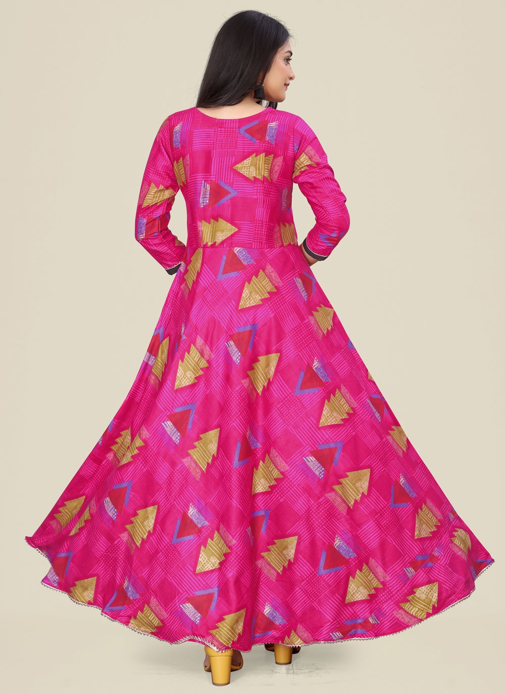 Rayon Gown - G1655
