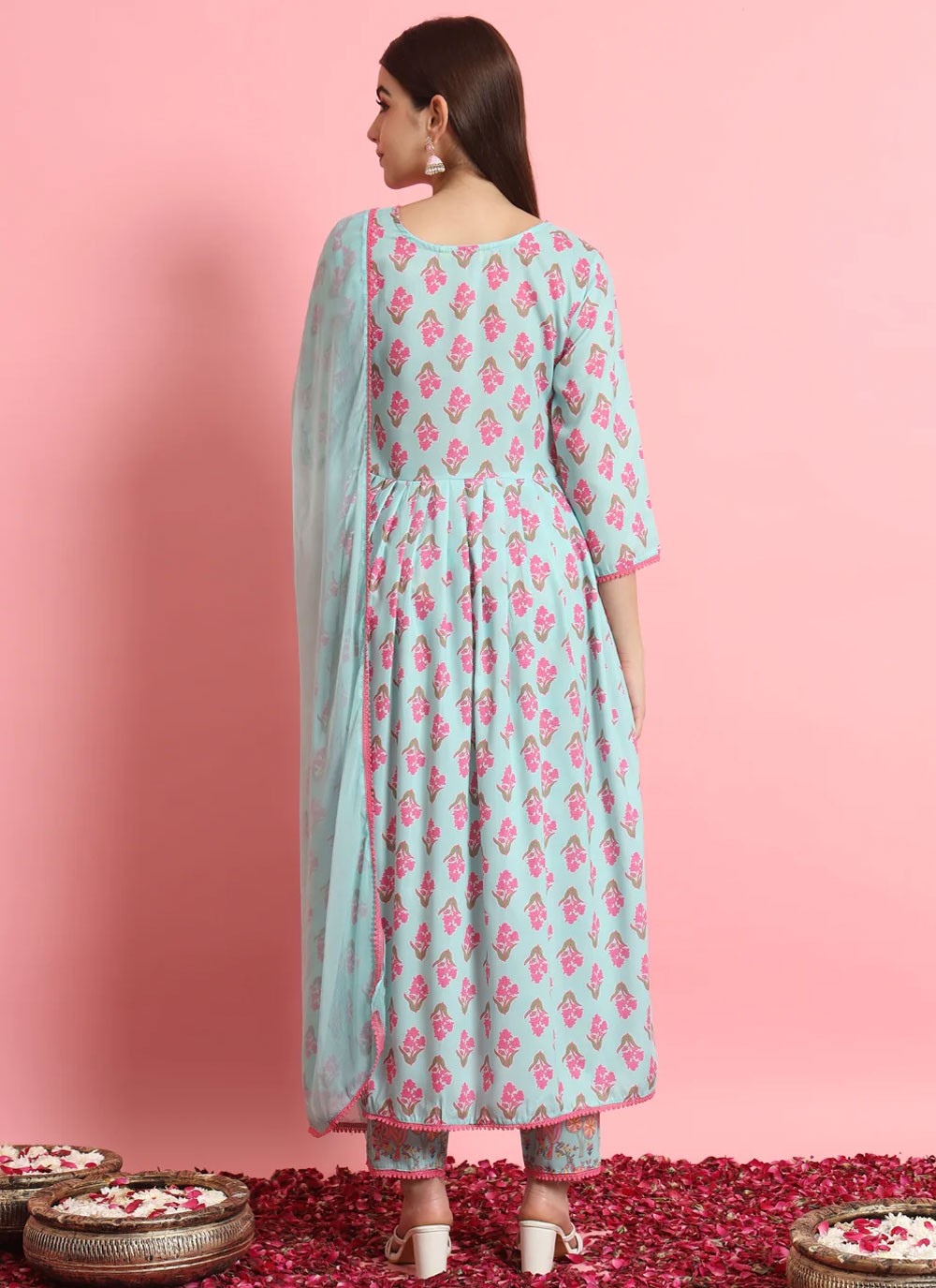 Rayon, Viscose Salwar Suit - T2326